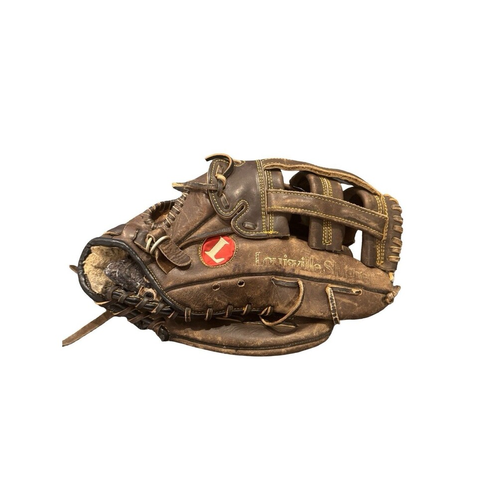 Louisville Slugger Pro Player Glove Steerhide Leather PP350 Nicely Broken In RHT